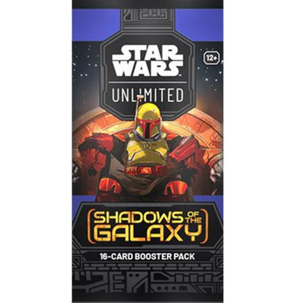 STAR WARS UNLIMITED SHADOWS OF THE GALAXY BOOSTER PACK Games and Stuff STAR WARS UNLIMITED SHADOWS OF THE GALAXY BOOSTER PACK Games and Stuff