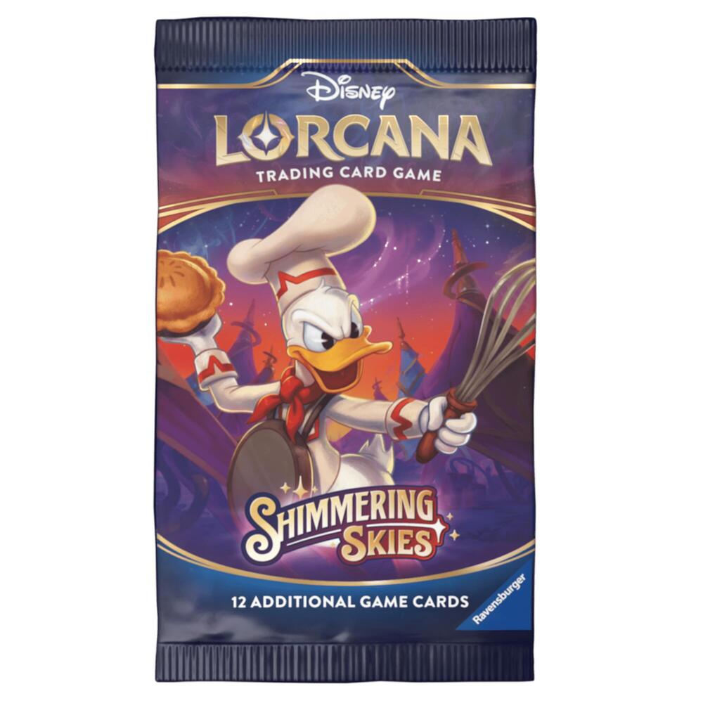 DISNEY LORCANA SHIMMERING SKIES BOOSTER PACK Games and Stuff DISNEY LORCANA SHIMMERING SKIES BOOSTER PACK Games and Stuff