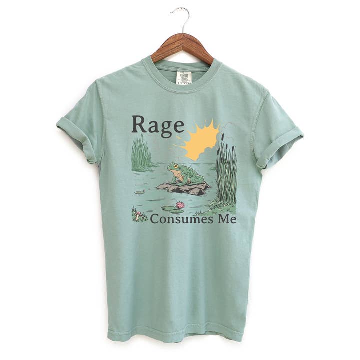 RAGE CONSUMES ME FROG T-SHIRT