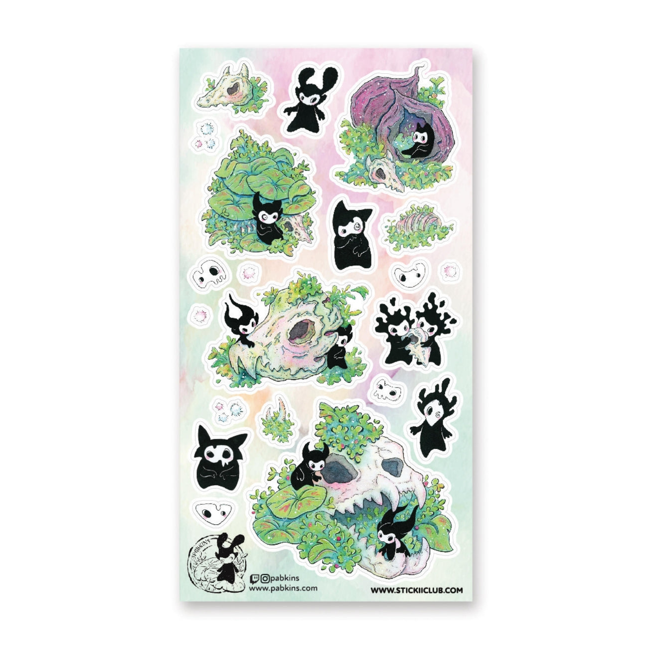 FOREST SPRITES STICKER SHEET