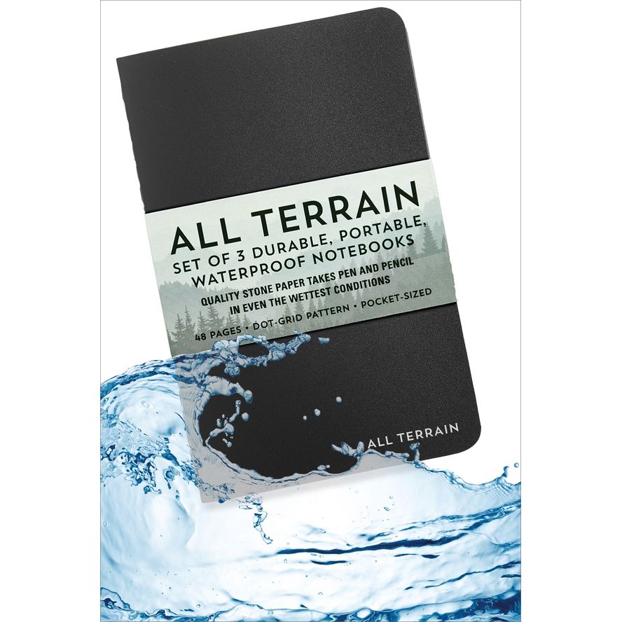 SET OF 3 ALL TERRAIN MINI NOTEBOOKS
