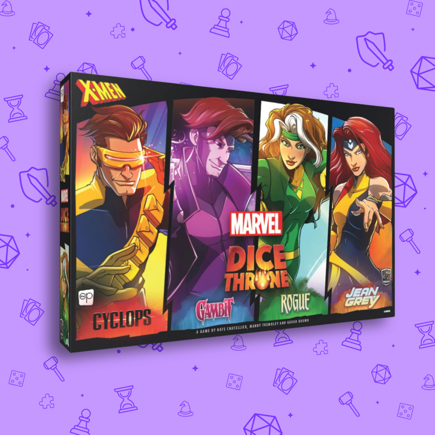 DICE THRONE MARVEL XMEN (CYCLOPS GAMBIT ROGUE JEAN GREY)
