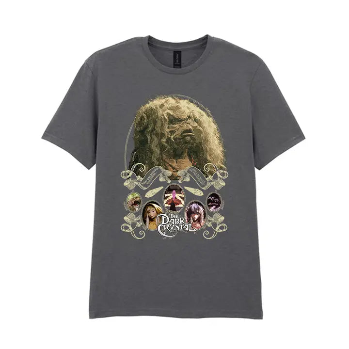 THE DARK CRYSTAL AUGHRA T-SHIRT CHARCOAL