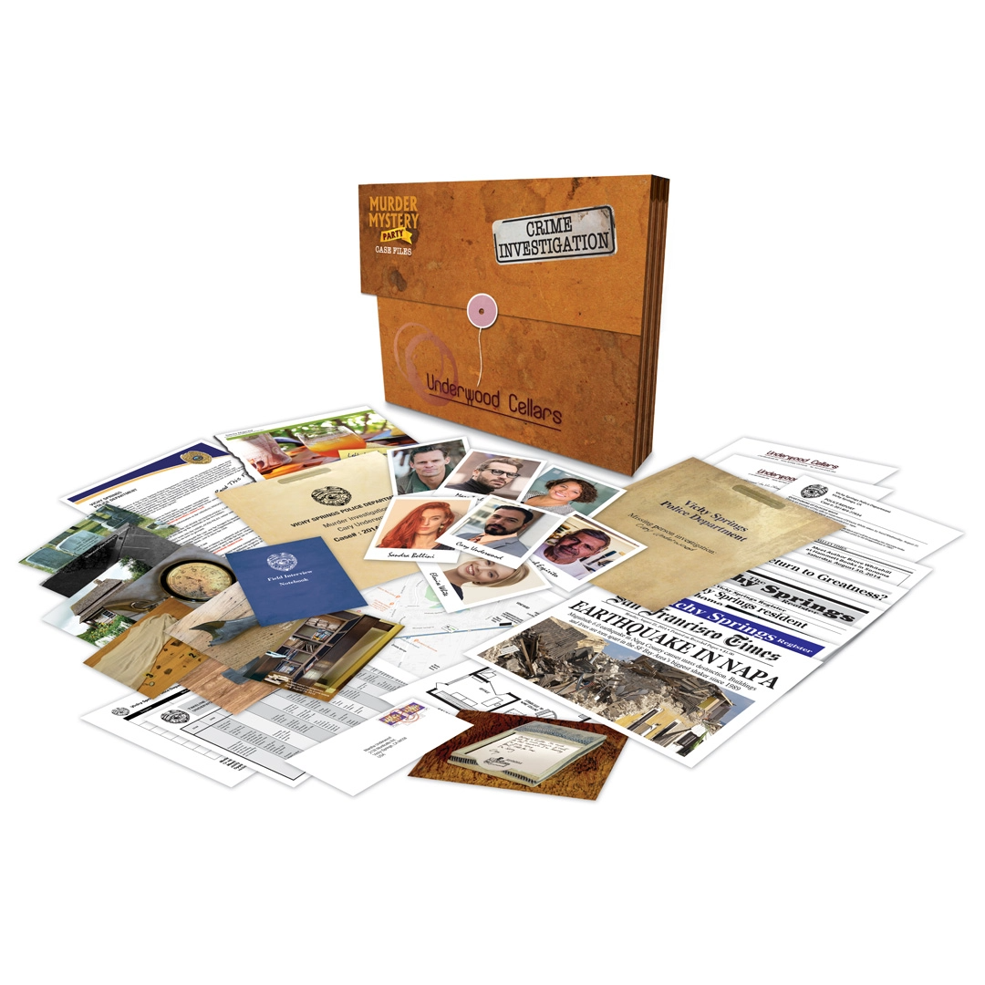 MURDER MYSTERY PARTY: UNDERWOOD CELLARS