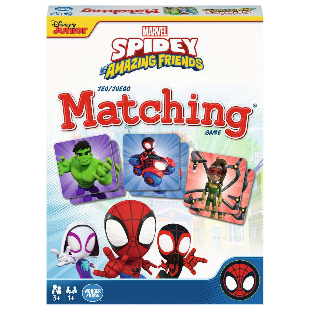 MARVEL SPIDEY & FRIENDS MATCHING GAME (TRILINGUAL)