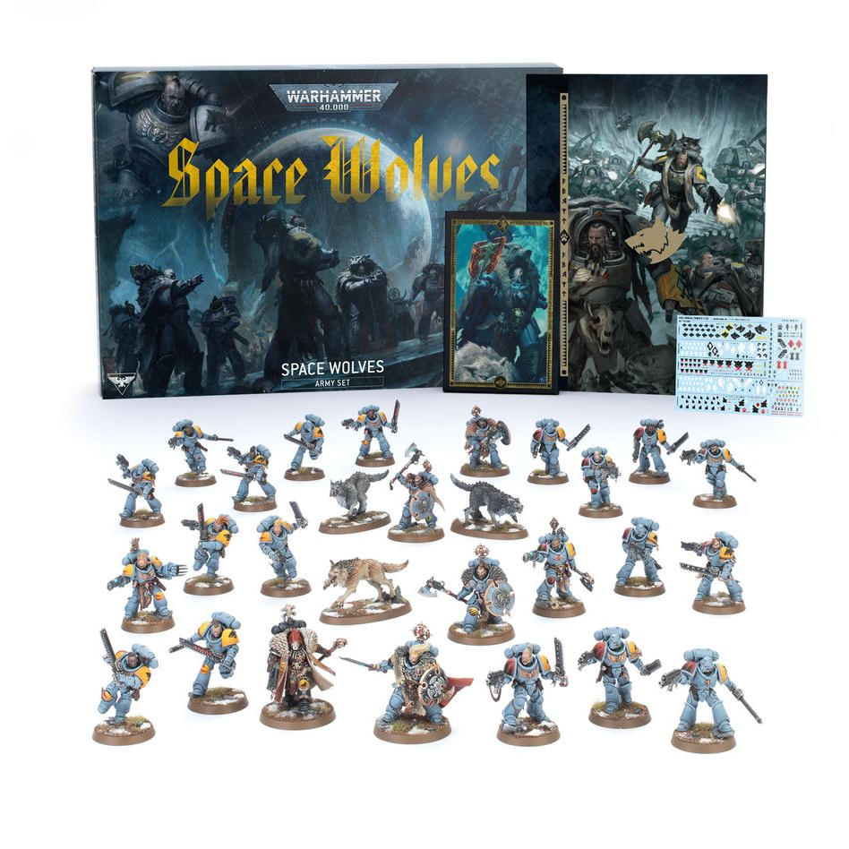 SPACE WOLVES ARMY SET