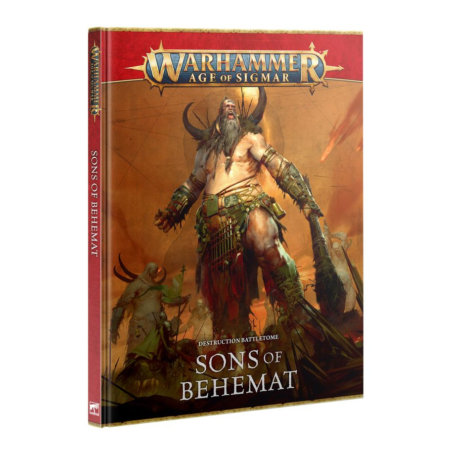 AGE OF SIGMAR SONS OF BEHEMAT BATTLETOME 4E