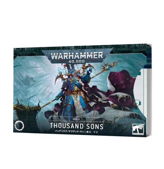 10TH ED THOUSAND SONS CARDS