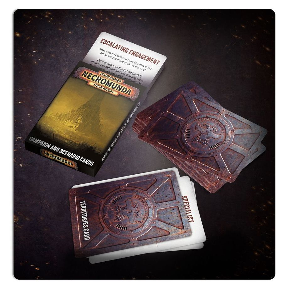 NECROMUNDA: CAMPAIGN AND SCENARIO CARDS