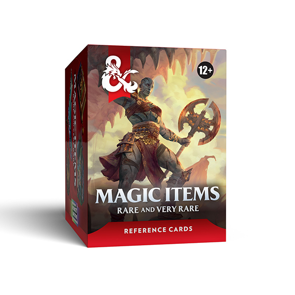 D&D REFERENCE CARDS: MAGIC ITEMS TROVE: RARE & VERY RARE