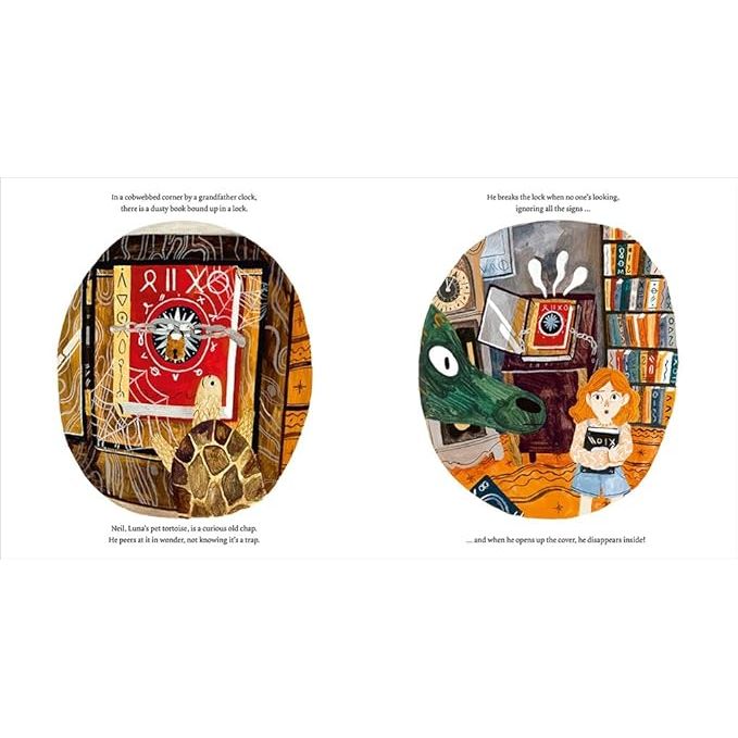 FRANKLIN AND LUNA AND THE BOOK OF FAIRY TALES BY JEN CAMPBELL AND KATIE HARNETT