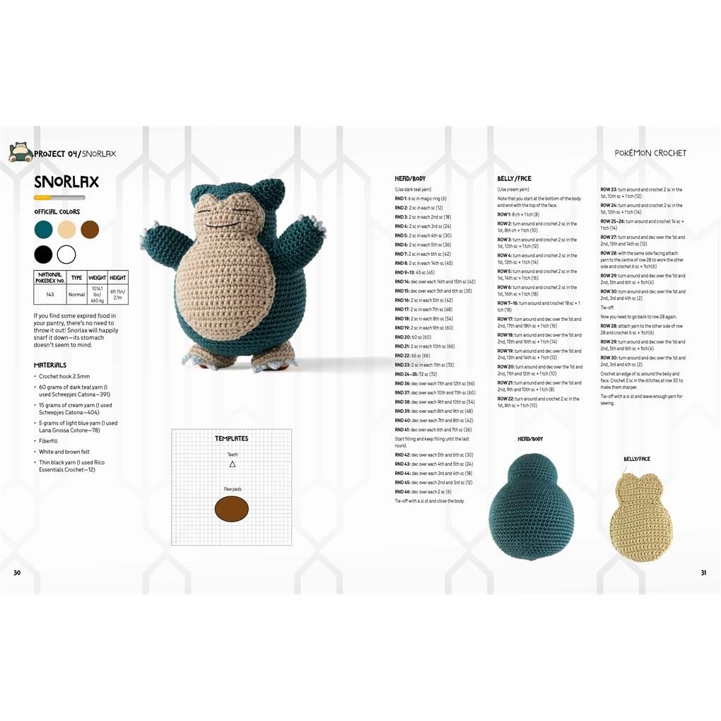 POKÉMON CROCHET SNORLAX KIT
