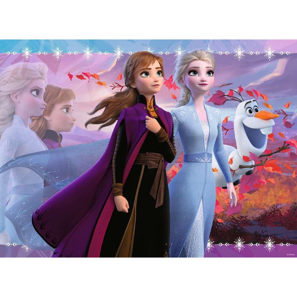 FROZEN 2 STRONG SISTERS GLITTER 100 PC PUZZLE XXL