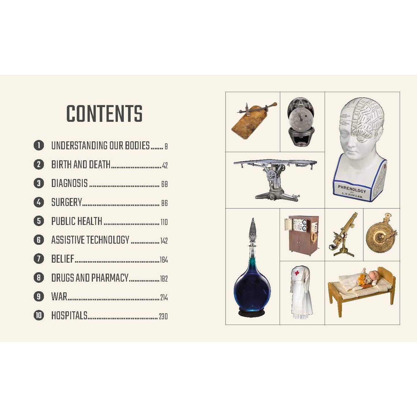 THE MEDICINE CABINET: THE STORY OF HEALTH AND DISEASE TOLD THROUGH EXTRAORDINARY OBJECTS EDITED BY NATASHA MCENROE & SELINA HURLEY
