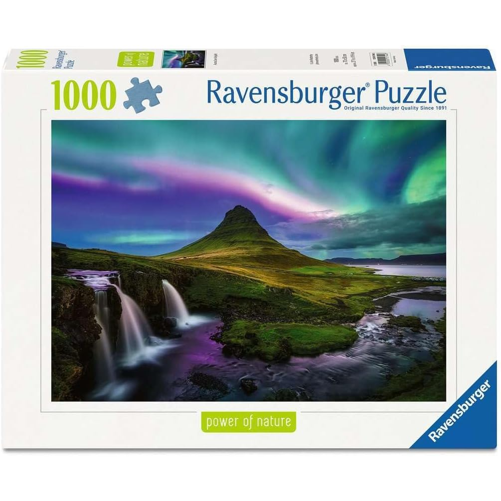 AURORA OVER KIRKJUFELL 1000pc PUZZLE