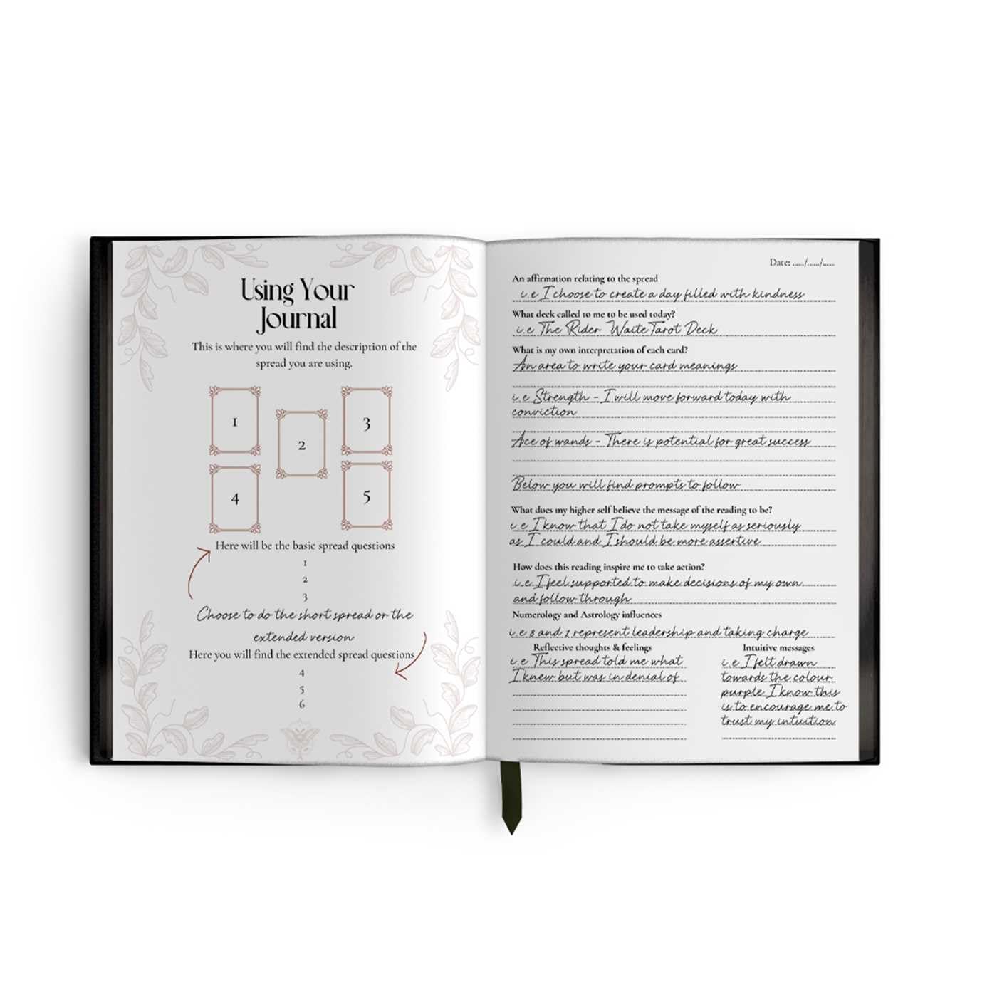 TAROT SPREAD JOURNAL: SEASONS OF TAROT BY EMMA HOWARD