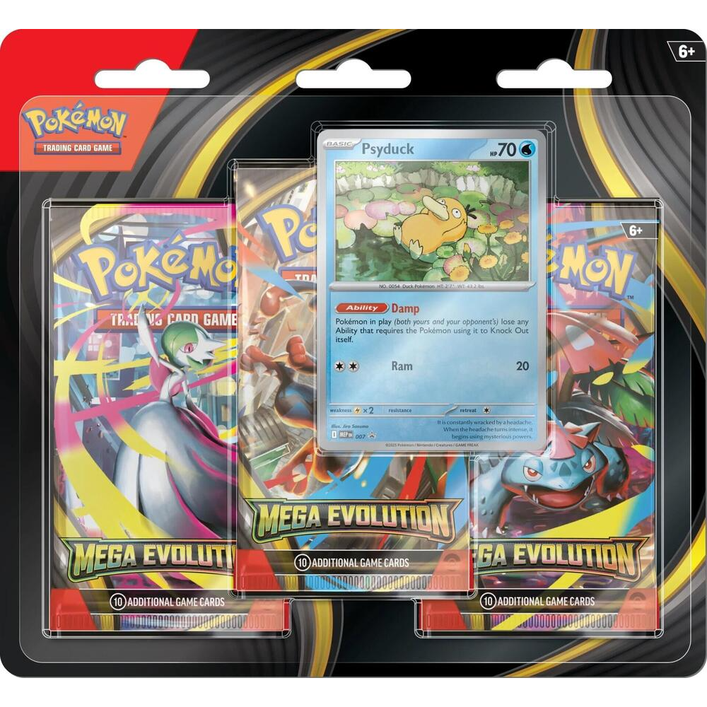 POKEMON MEGA EVOLUTION 3PK BOOSTER