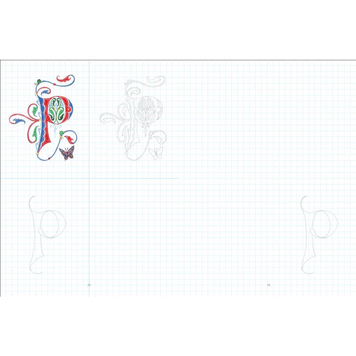 ILLUMINATED LETTERS SKETCHBOOK
