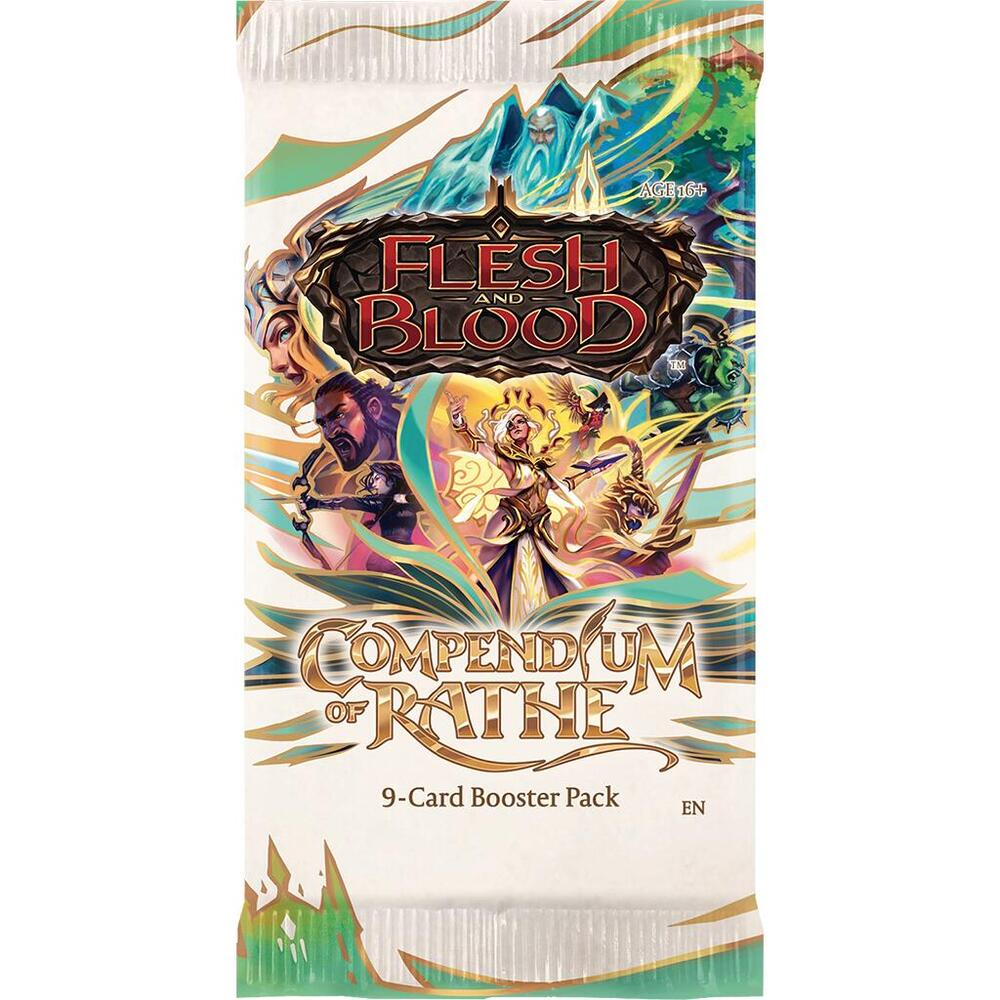 FLESH & BLOOD COMPENDIUM OF RATHE BOOSTER PACK