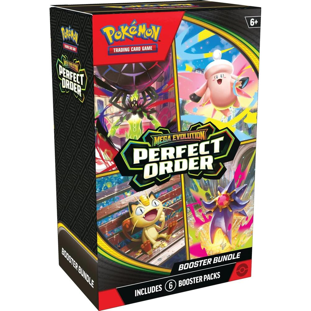 POKEMON PERFECT ORDER BOOSTER BUNDLE (LIMIT 3 PER CUSTOMER)