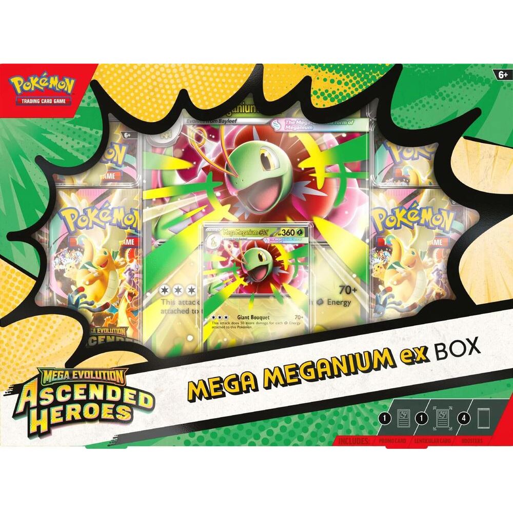POKEMON ASCENDED HEROES MEGA EX BOX LIMITED 1 PER CUSTOMER