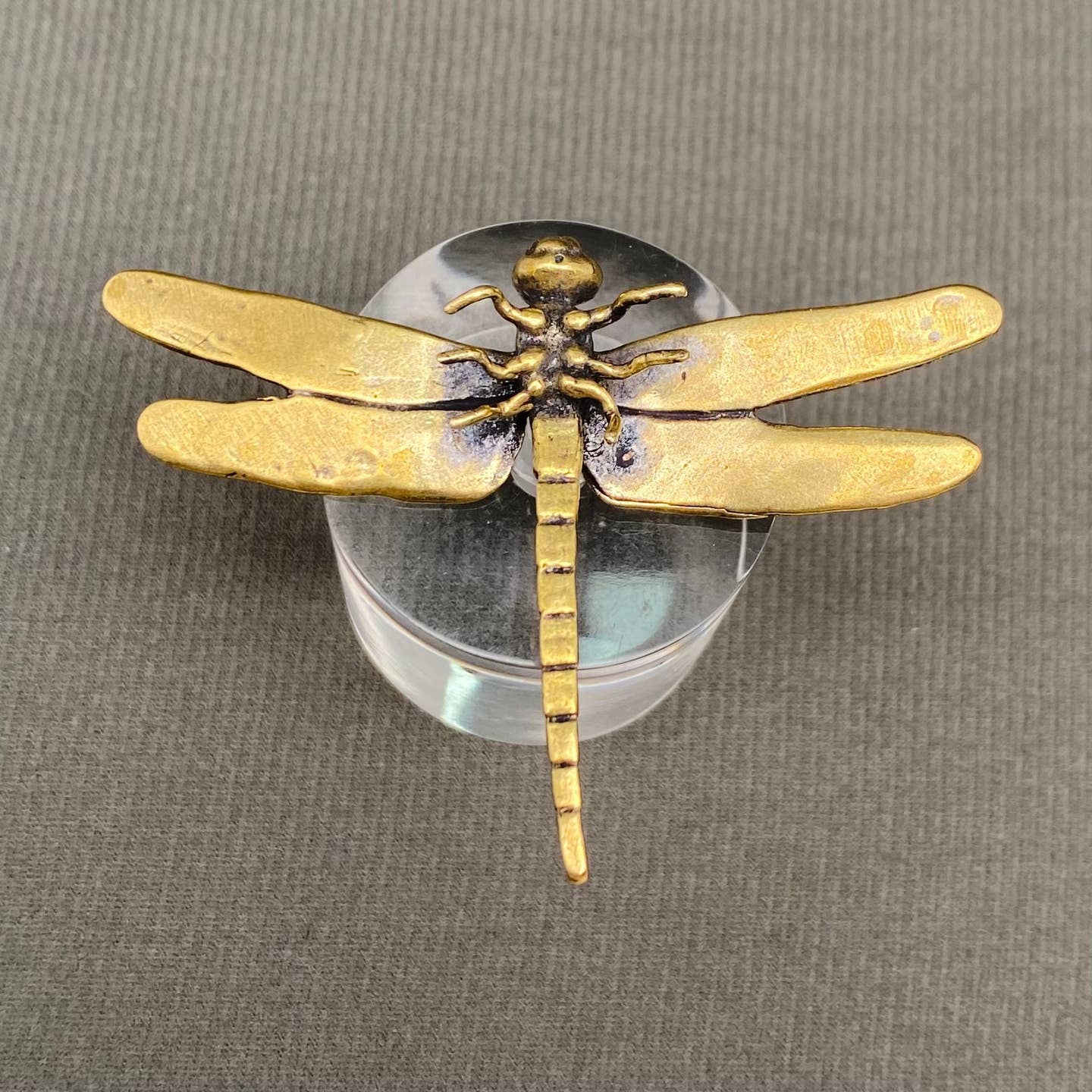 MINIATURE BRASS DRAGONFLY