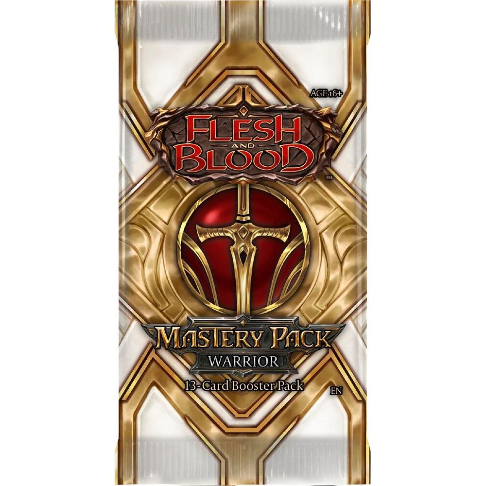 FLESH & BLOOD MASTERY PACK WARRIOR BOOSTER PACK