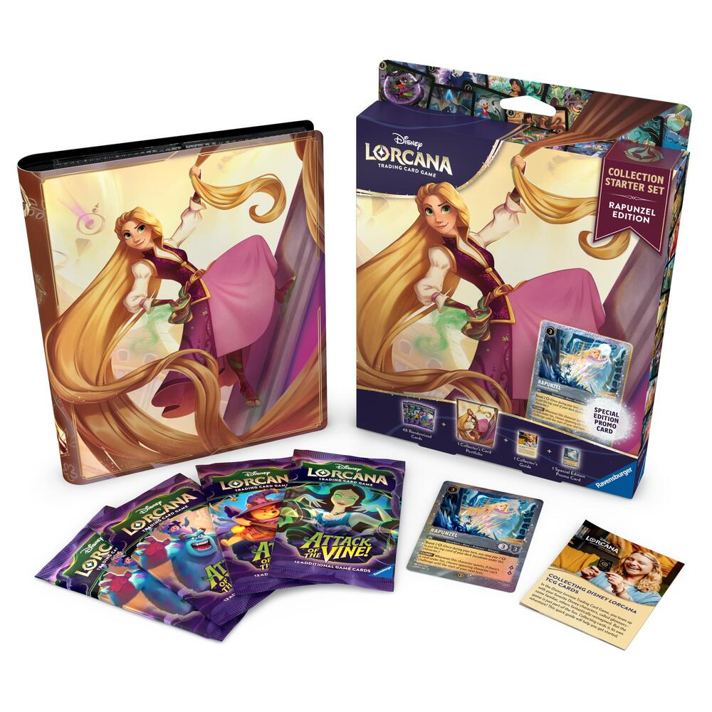 LORCANA ATTACK OF THE VINE COLLECTION STARTER SET RAPUNZEL EDITION *LIMIT 1 PER PERSON*
