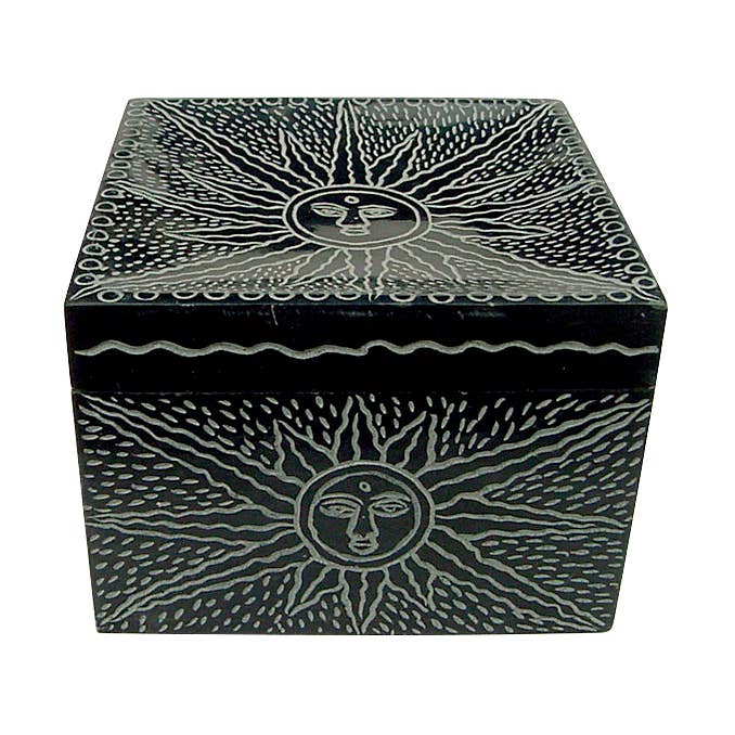 SOAPSTONE SUN BOX