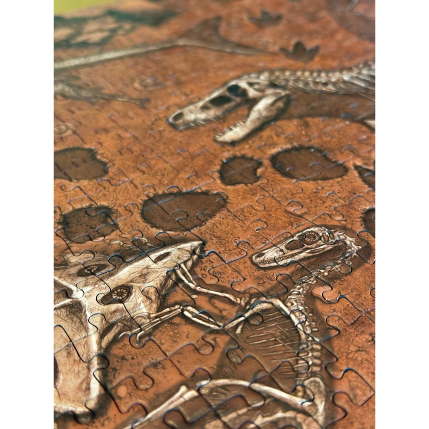 FAMOUS FOSSILS PUZZLE 1000PC