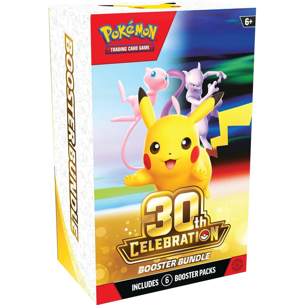 POKEMON 30TH ANNIVERSARY BOOSTER BUNDLE *LIMIT TWO PER CUSTOMER*