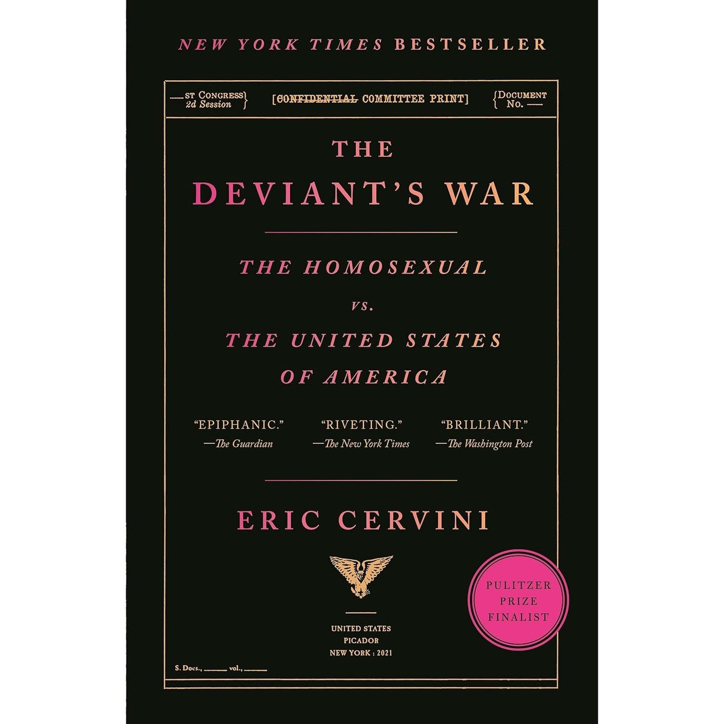 THE DEVIANT'S WAR BY ERIC CERVINI