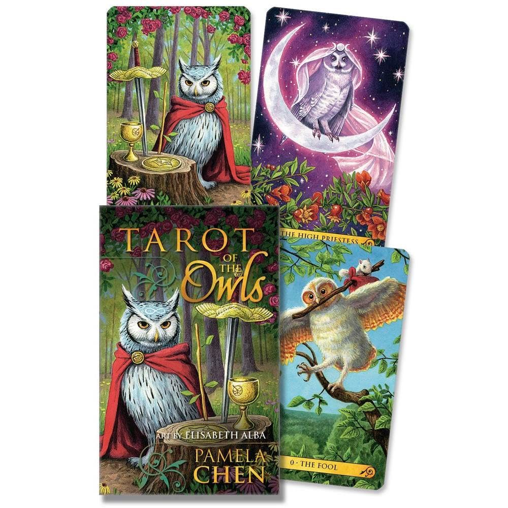 TAROT OF THE OWLS BY PAMELA CHEN AND ELISABETH ALBA