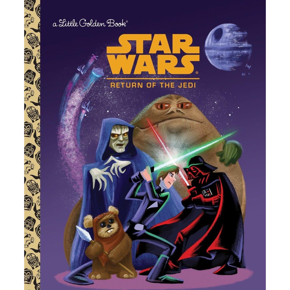 STAR WARES RETURN OF THE JEDI (A LITTLE GOLDEN BOOK)
