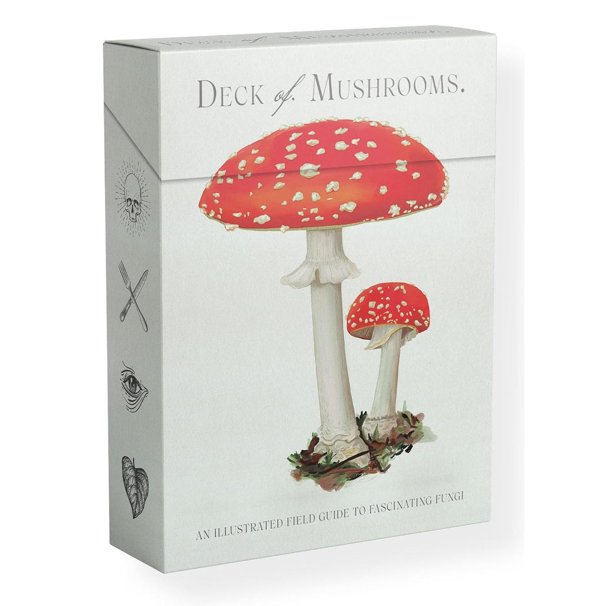 THE DECK OF MUSHROOMS: AN ILLUSTRATED FIELD GUIDE TO FASCINATING FUNGI BY DR. SAPPHIRE MCMULLAN-FISHER