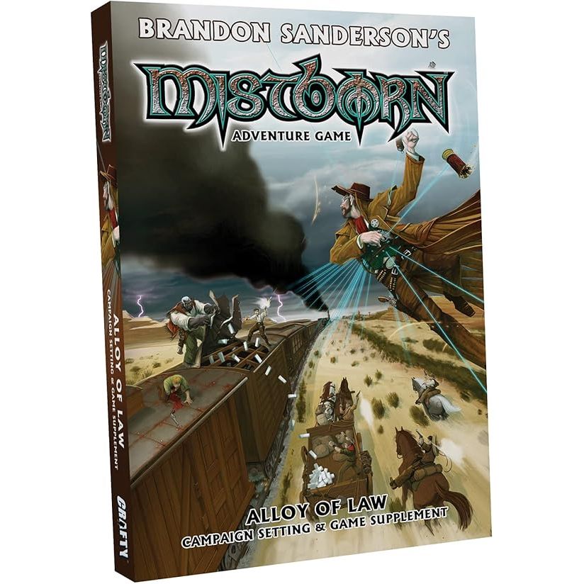 MISTBORN ADVENTURE GAME ALLOY OF LAW CAMPAIGN SETTING AND GAME SUPPLEMENT