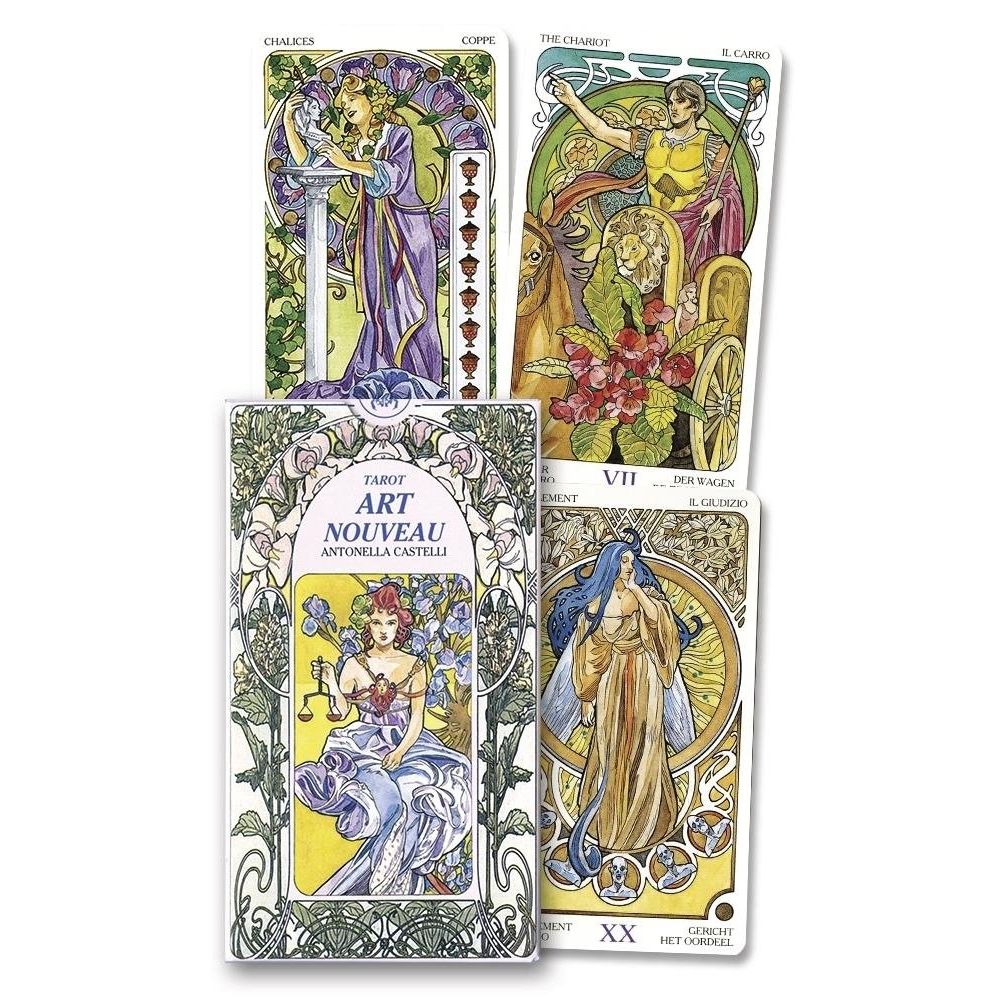 ART NOUVEAU TAROT DECK BY ANTONELLA CASTELLI