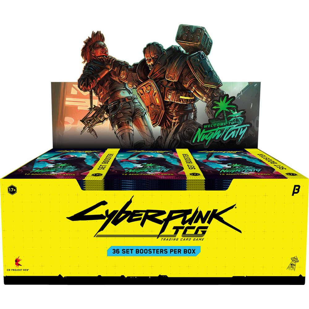 CYBERPUNK TCG WELCOME TO NIGHT CITY BETA BOOSTER BOX *LIMIT 1 PER PERSON*
