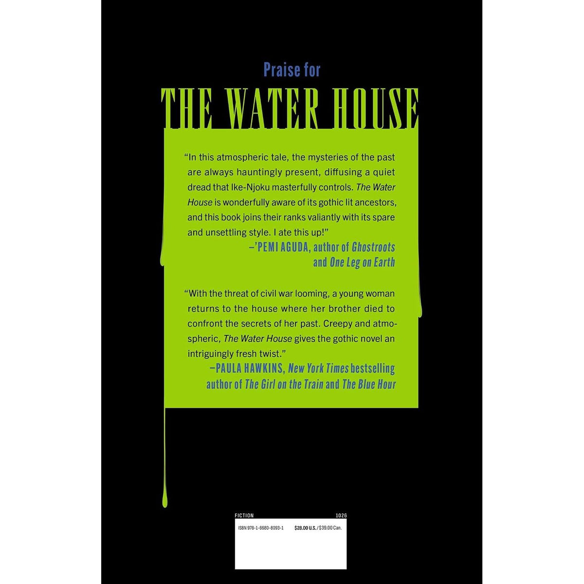 THE WATER HOUSE: A NOVEL BY NNEOMA IKE-NJOKU