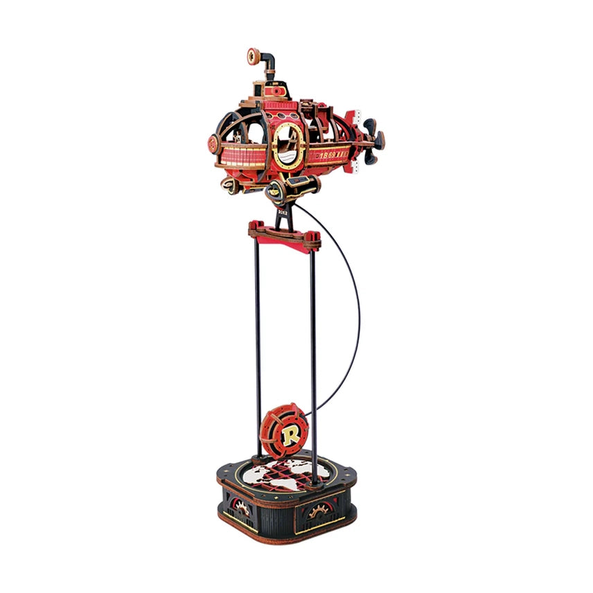DEEP-SEA ADVENTURER GRAVITY SWING 3D WOODEN PUZZLE KIT