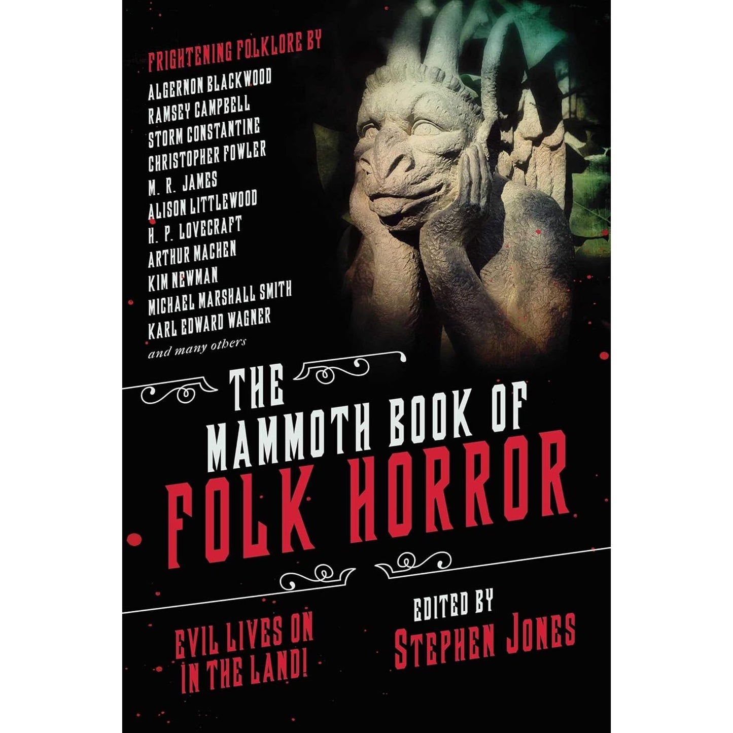 THE MAMMOTH BOOK OF FOLK HORROR EDTED BY STEPHEN JONES