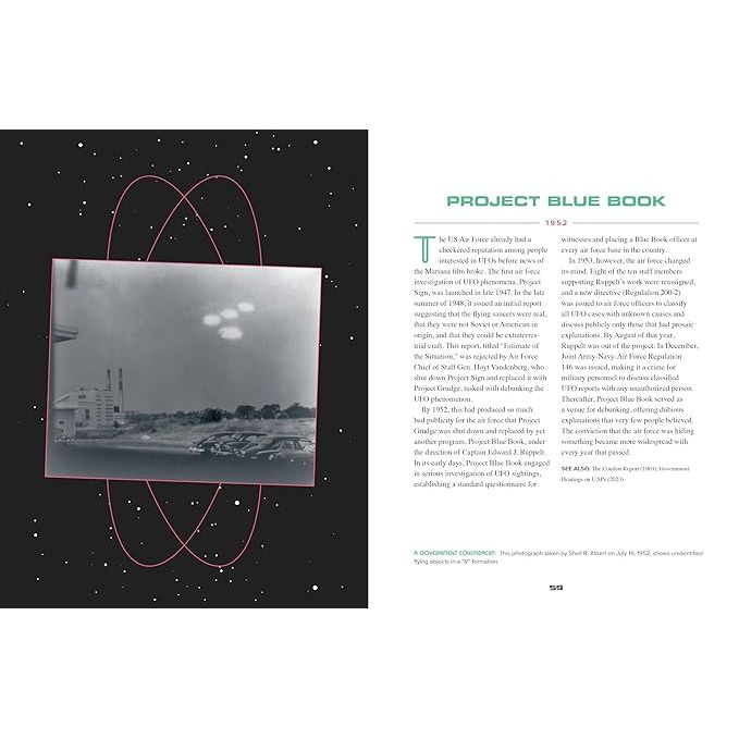 THE UFO BOOK: A CHRONOLOGICAL JOURNEY FROM CROP CIRCLES TO ROSWELL BY JOHN MICHAEL GREER