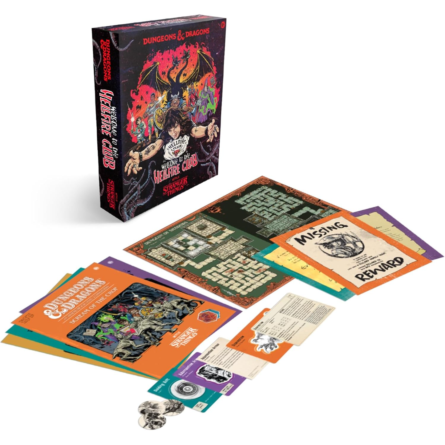 D&D STRANGER THINGS WELCOME TO THE HELLFIRE CLUB