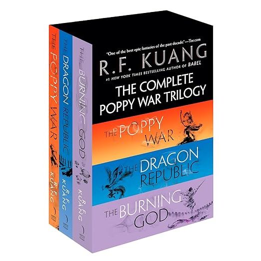 THE COMPLETE POPPY WAR TRILOGY BOXED SET: THE POPPY WAR / THE DRAGON REPUBLIC / THE BURNING GOD BY R.F. KUANG