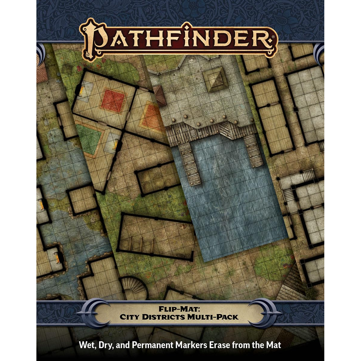 PATHFINDER 2E FLIPMAT CITY DISTRICTS MULTIPACK