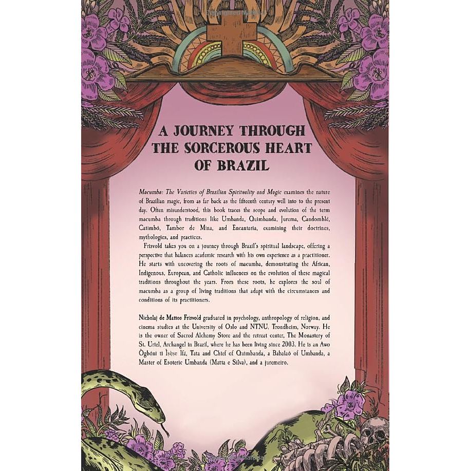 MACUMBA: THE VARIETIES OF BRAZILIAN MAGIC & SPIRITUALITY BY NICHOLAJ DE MATTOS FRISVOLD