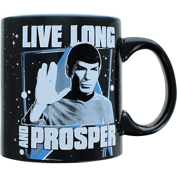 STAR TREK LIVE LONG & PROSPER JUMBO MUG