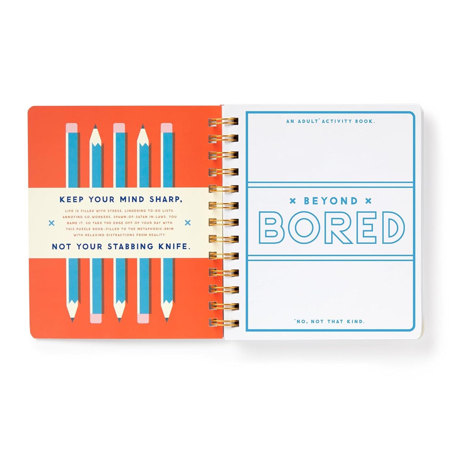 BEYOND BORED: ADULT ACTIVITY BOOK