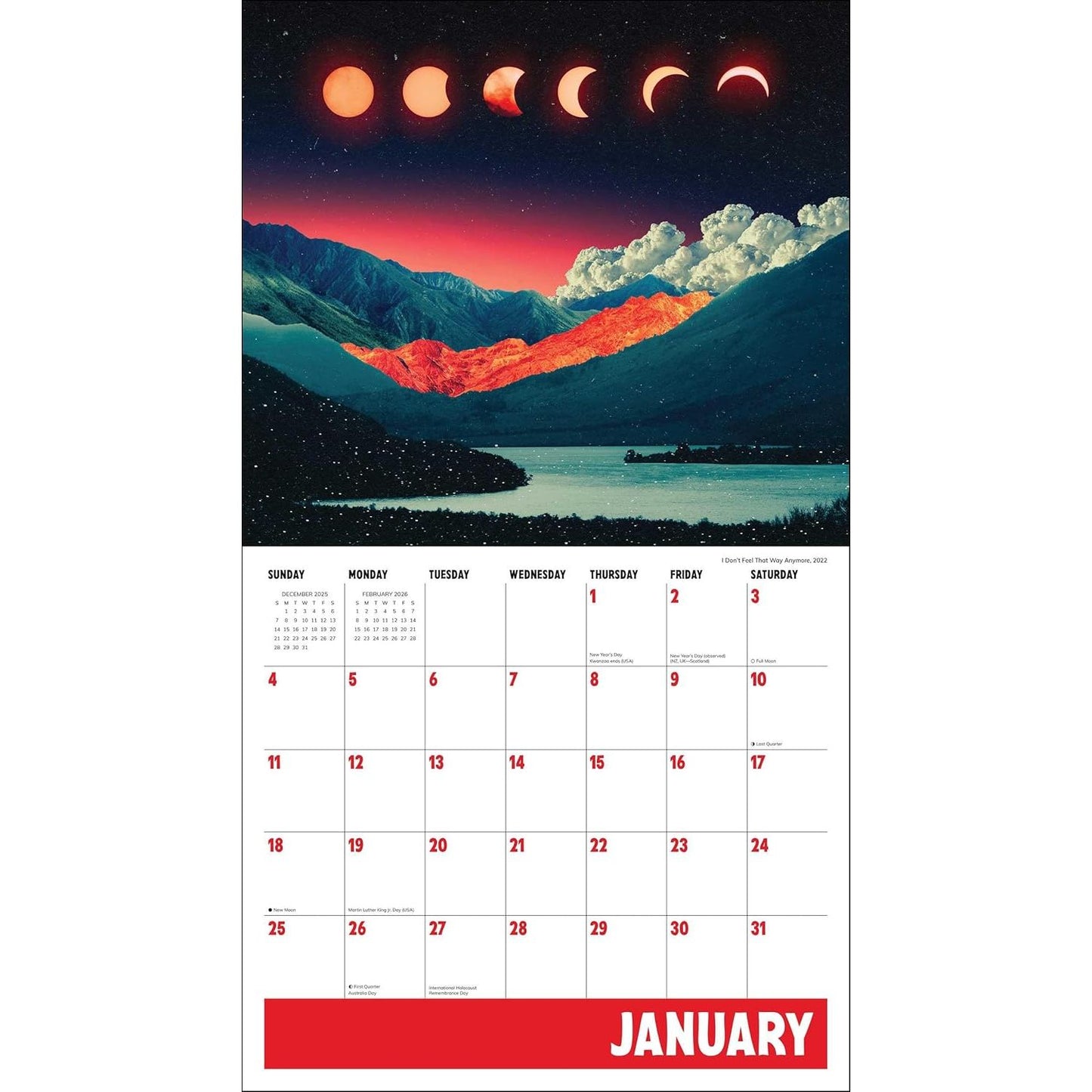 IMAGINARY REALMS 2026 WALL CALENDAR