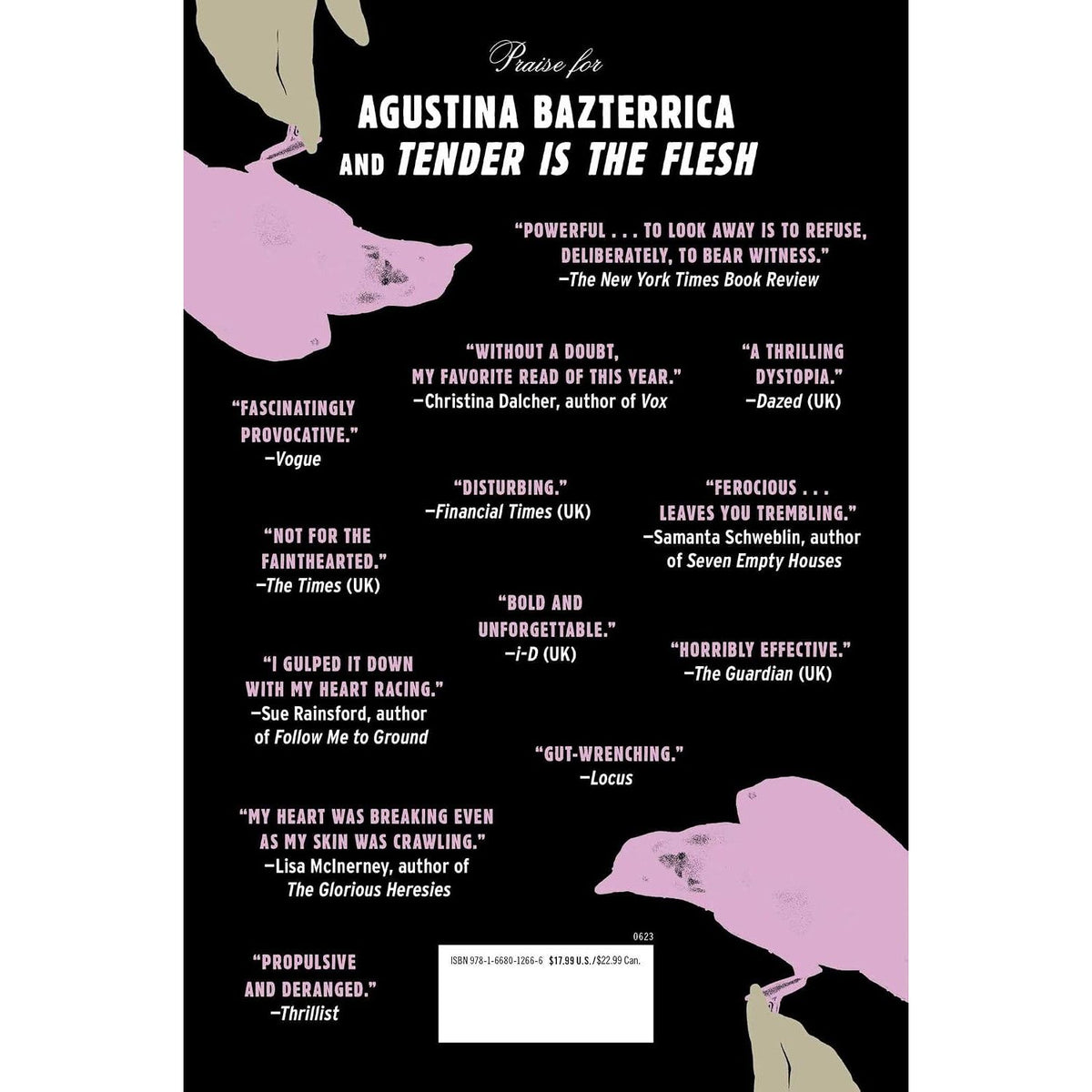 NINETEEN CLAWS AND A BLACK BIRD: STORIES BY AGUSTINA BAZTERRICA TRANSLATED BY SARAH MOSES
